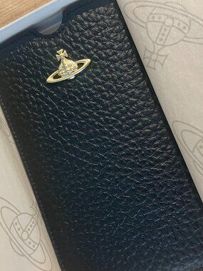 NWT Vivienne Westwood leather phone case